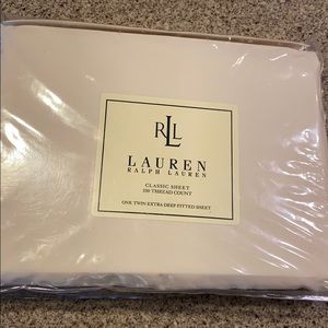 Ralph Lauren twin fitted sheet